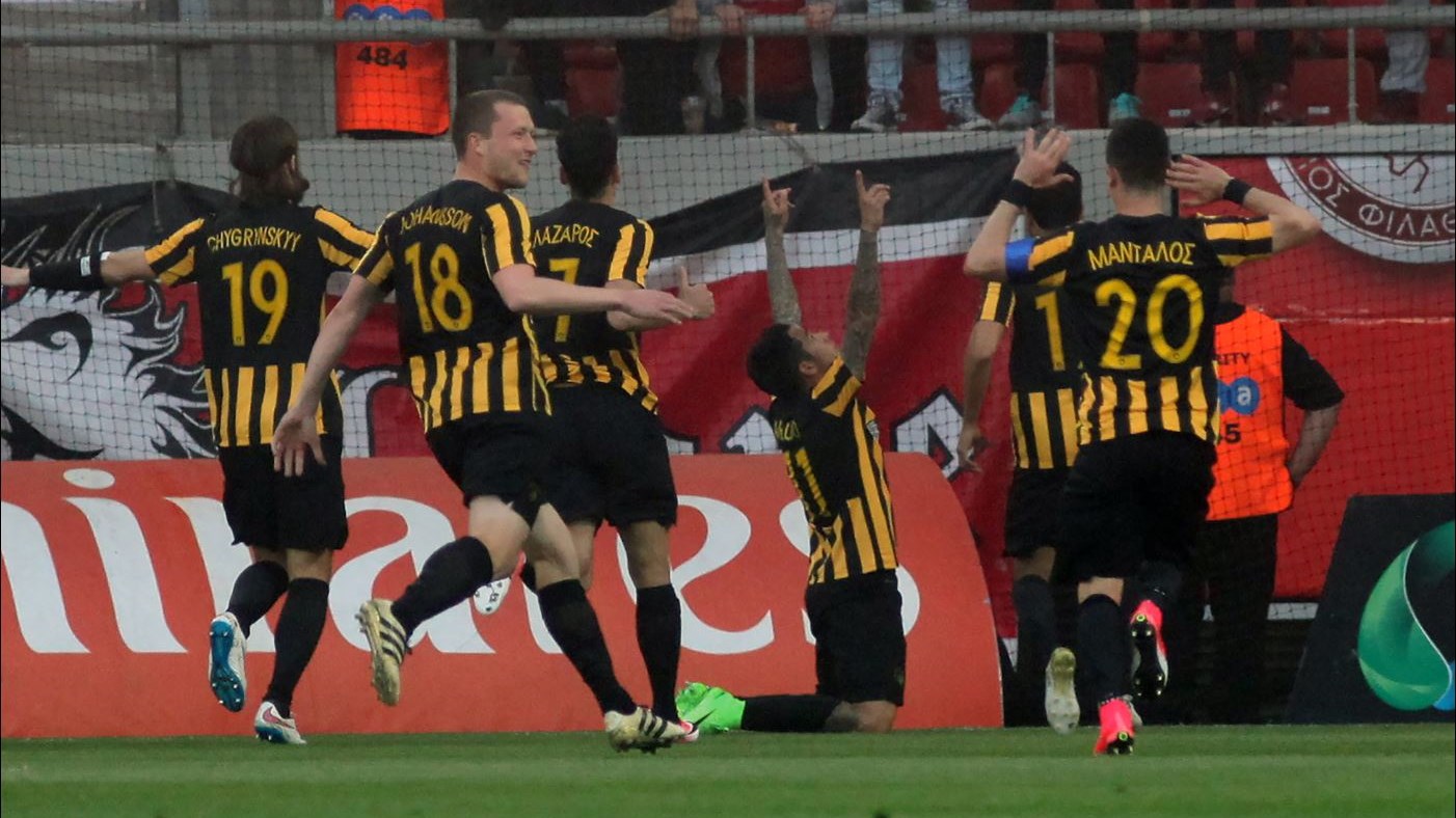 Oλυμπιακός – ΑΕΚ 1-2 (64΄)