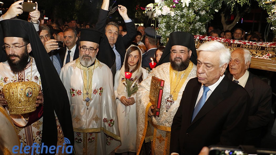 Καλαμάτα: Παρουσία του Προέδρου της Δημοκρατίας η περιφορά του Επιταφίου της Υπαπαντής – ΦΩΤΟ ΚΑΙ ΒΙΝΤΕΟ