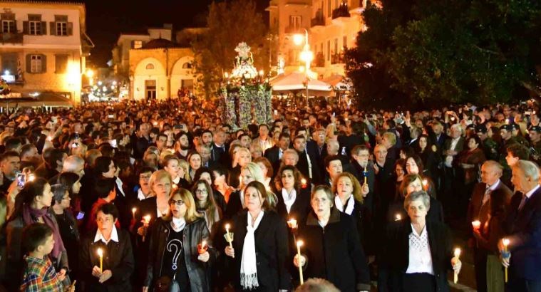 Ναύπλιο: Η συνάντηση των δύο Επιταφίων – ΦΩΤΟ