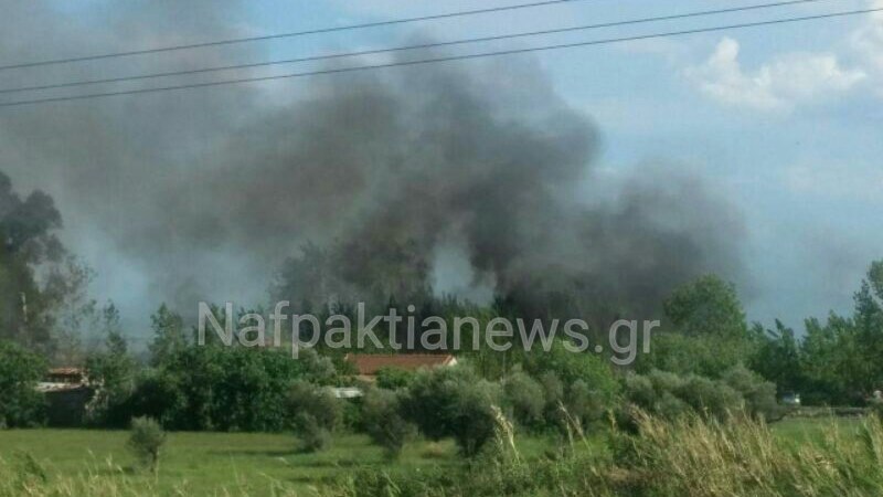 Πυρκαγιά στη Χιλιαδού – ΦΩΤΟ