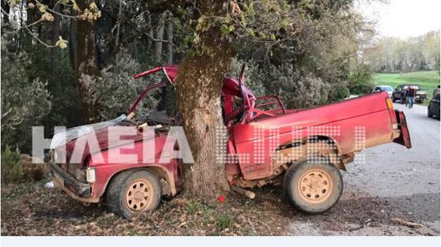 Ηλεία: Νεκρός 25χρονος σε τροχαίο δυστύχημα