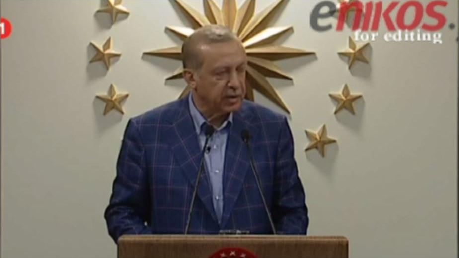 Ερντογάν: Ευχαριστώ έναν έναν τους ψηφοφόρους μας – ΒΙΝΤΕΟ