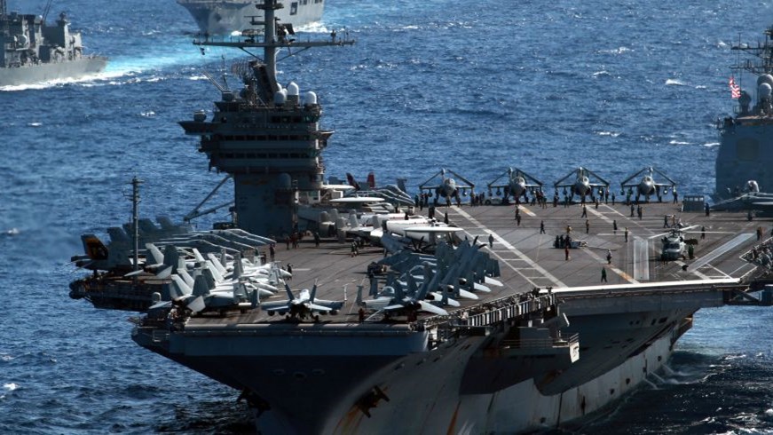 Τρία αμερικανικά αεροπλανοφόρα θα πάρουν μέρος σε κοινά γυμνάσια ΗΠΑ- Νότιας Κορέας