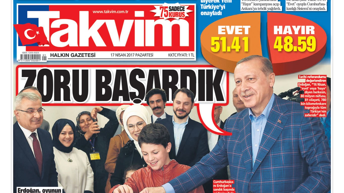 Το «ναι» στα ελληνικά σε τουρκικό πρωτοσέλιδο εφημερίδας  – ΦΩΤΟ