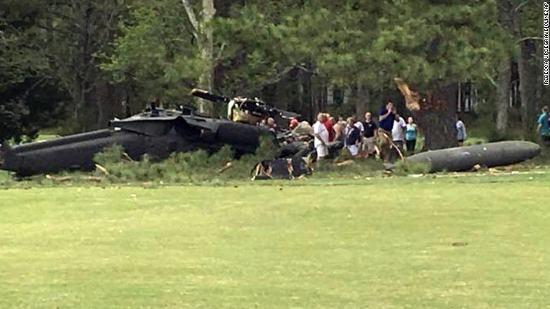 ΗΠΑ: Ένας νεκρός και δύο τραυματίες από την πτώση του Blackhawk σε γήπεδο γκολφ