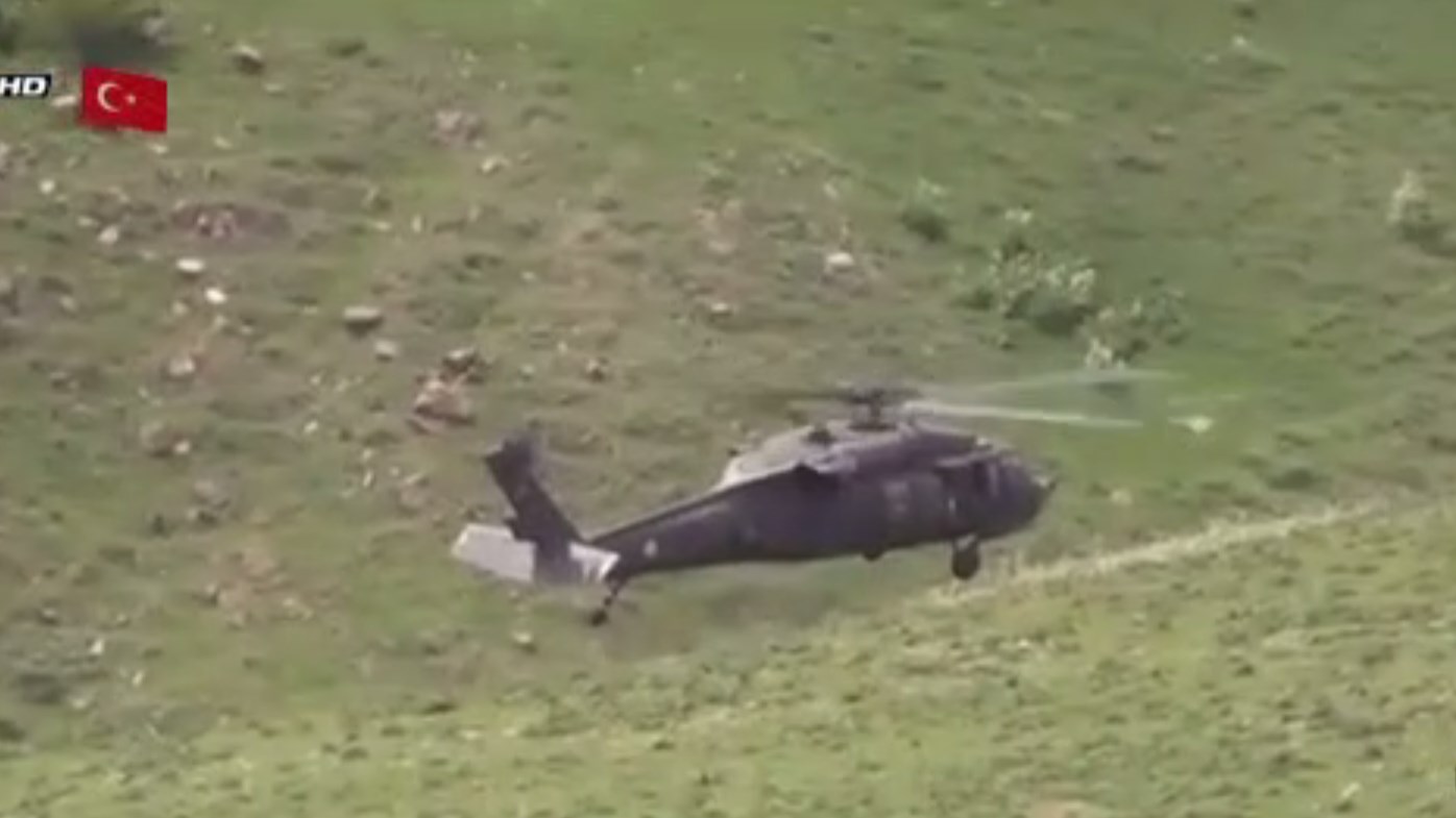 Συνετρίβη ελικόπτερο της τουρκικής αστυνομίας – ΤΩΡΑ