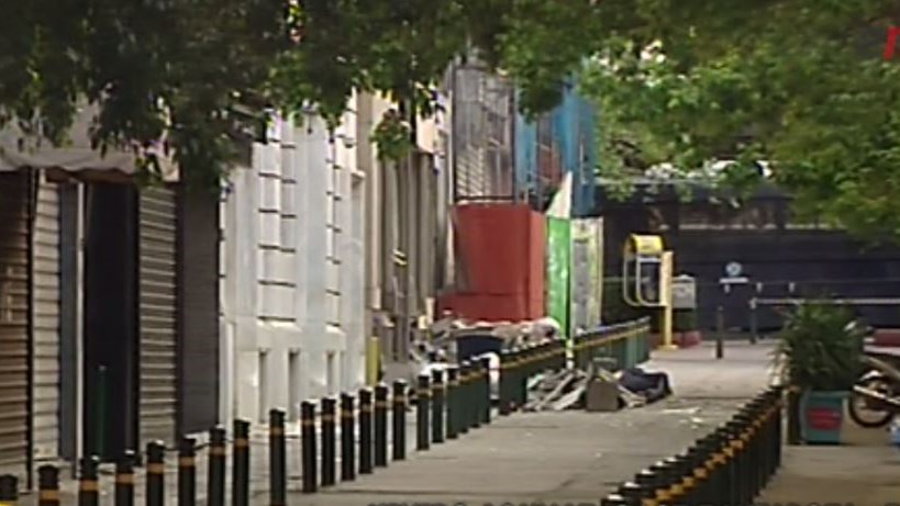 Οι πρώτες πρωινές εικόνες μετά την έκρηξη σε υποκατάστημα τράπεζας – ΒΙΝΤΕΟ