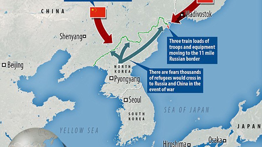 O Πούτιν στέλνει στρατό στα σύνορα της Ρωσίας με τη Βόρεια Κορέα – ΒΙΝΤΕΟ – ΦΩΤΟ