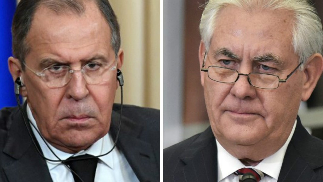 Επικοινωνία Λαβρόφ-Τίλερσον για τις έρευνες σχετικά με την επίθεση με χημικά στη Συρία