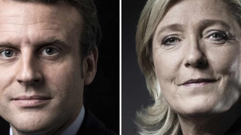 Γαλλία: Ο Μακρόν επικρατεί στον β΄ γύρο σύμφωνα με τις πρώτες δημοσκοπήσεις