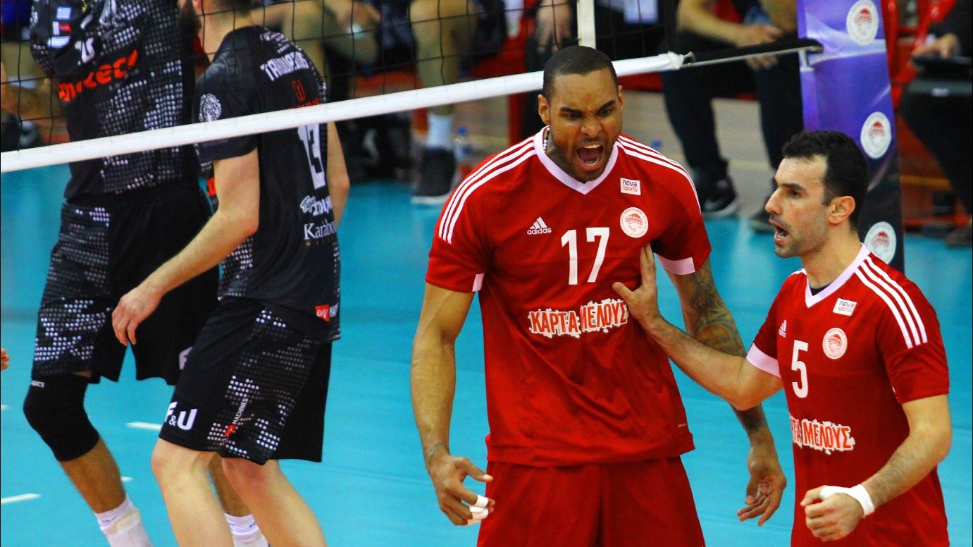 Βόλεϊ – Ο Ολυμπιακός έκανε το πρώτο βήμα