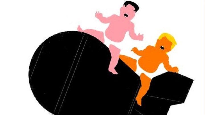 Der Spiegel: Tα… μωρά Τραμπ και Κιμ Γιονγκ Ουν «παίζουν» με τα πυρηνικά