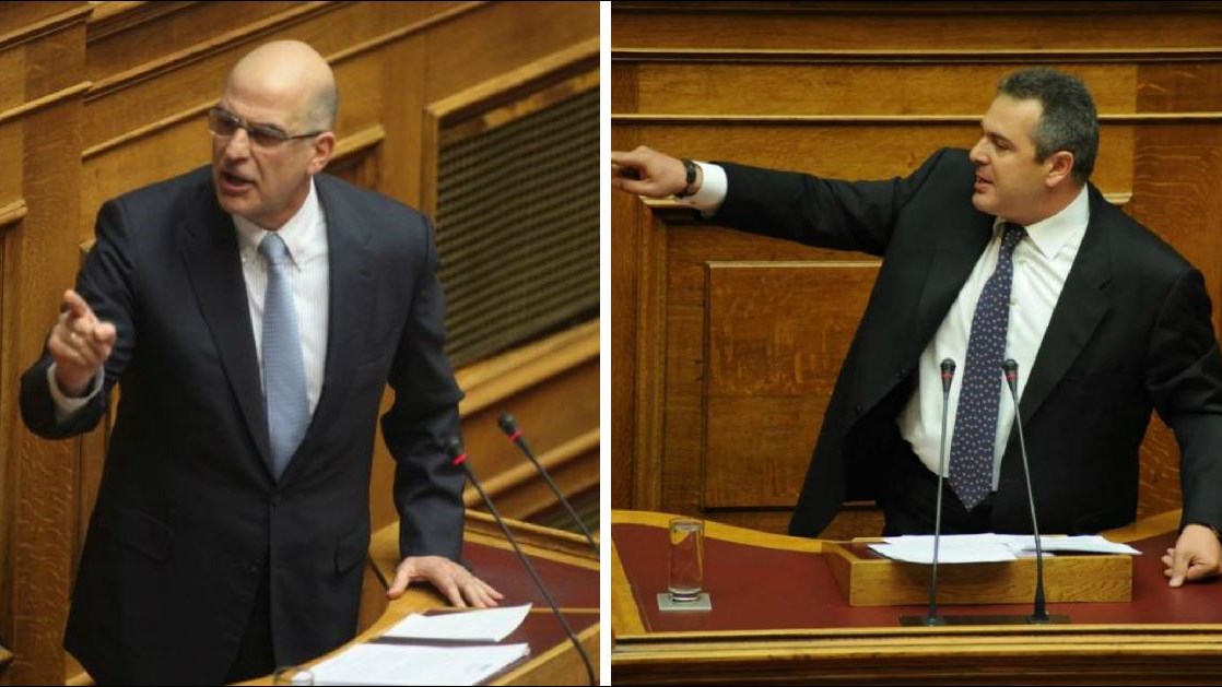 Ζήτημα αντισυνταγματικότητας έθεσε ο Δένδιας – Τι απάντησε ο Καμμένος – ΒΙΝΤΕΟ