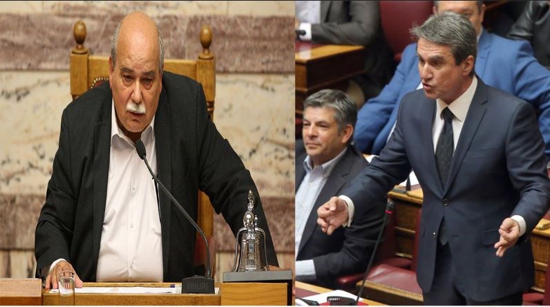 Αντιπαράθεση Βούτση – Λοβέρδου στη Βουλή – ΒΙΝΤΕΟ