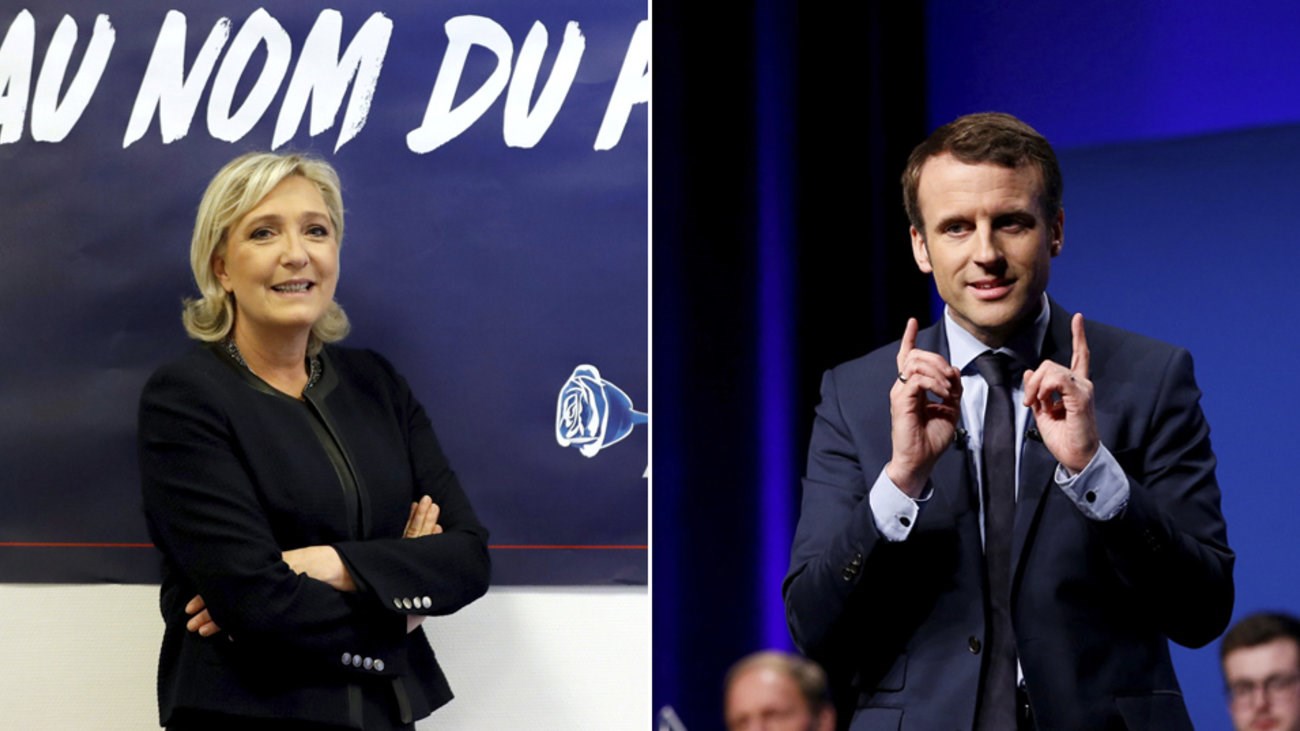 “Ο μηρός της Λεπέν και το μισό χαμόγελο του Μακρόν” – Τα κρυφά πολιτικά μηνύματα στις αφίσες των δύο υποψηφίων – ΦΩΤΟ
