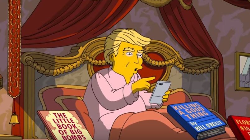 Το χιουμοριστικό βίντεο των Simpsons για τις πρώτες 100 ημέρες του Τραμπ