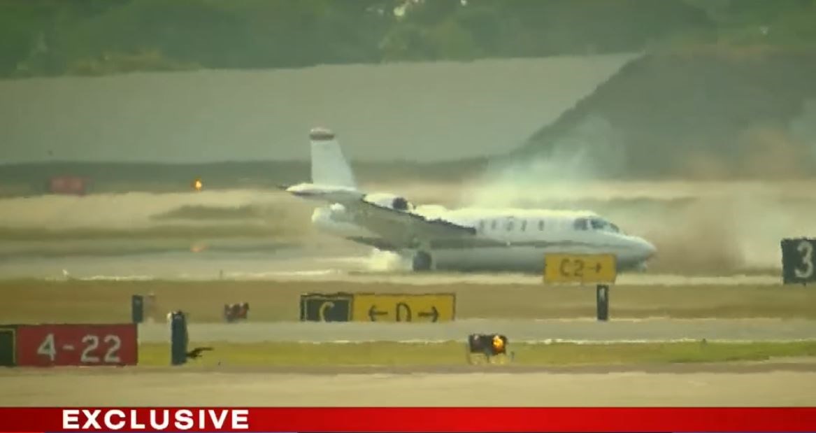 Προσγείωση που κόβει την ανάσα – ΒΙΝΤΕΟ