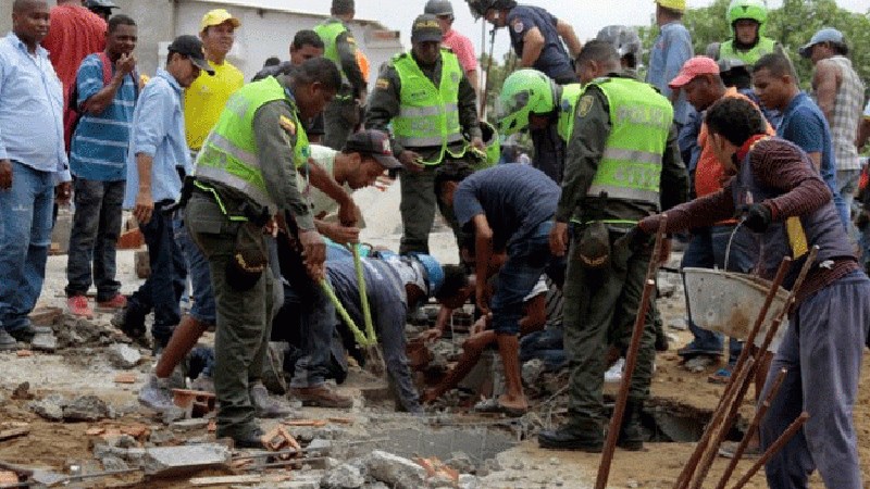 Τραγωδία στην Κολομβία: Είκοσι νεκροί από κατάρρευση κτιρίου