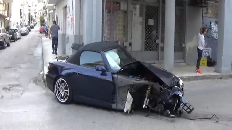 Τροχαίο στο κέντρο της Πάτρας – ΦΩΤΟ – ΒΙΝΤΕΟ