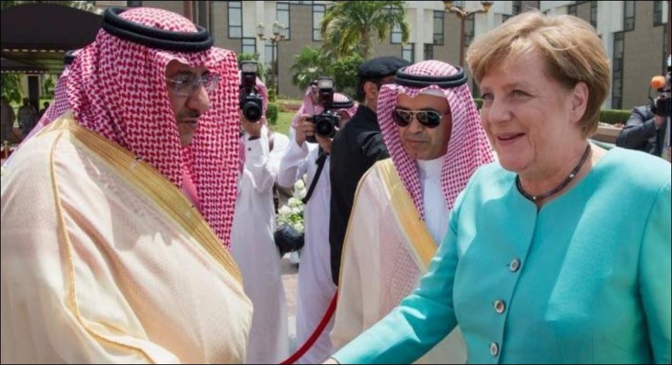 Πρώτο θέμα στον πλανήτη η Μέρκελ – Δεν έβαλε ισλαμική μαντίλα στη Σαουδική Αραβία