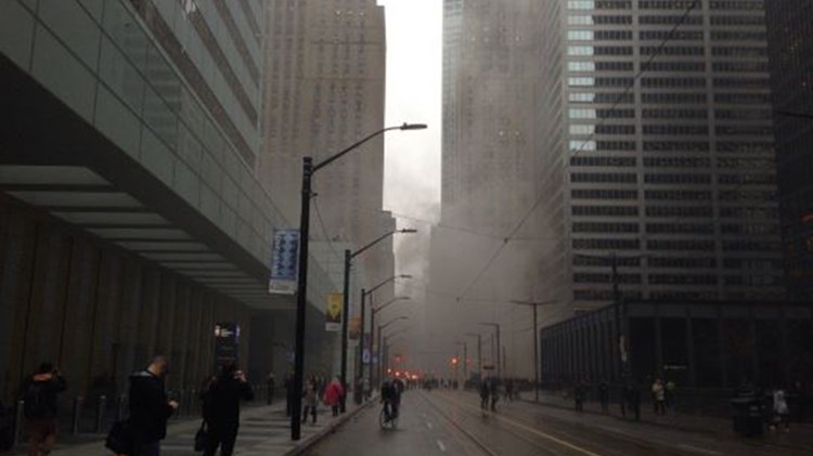 Έκρηξη στο κέντρο του Τορόντο – ΒΙΝΤΕΟ – ΤΩΡΑ