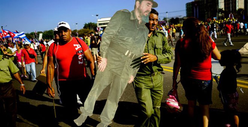 Η τελευταία παρέλαση της εποχής Κάστρο για την Πρωτομαγιά