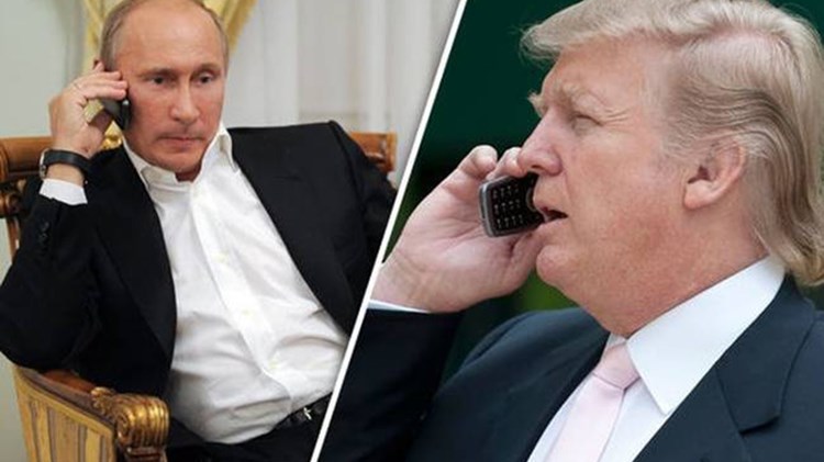 Κρίσιμη τηλεφωνική επαφή Τραμπ-Πούτιν για τη Συρία