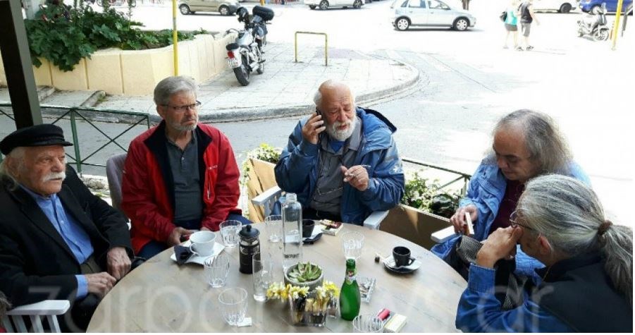 Στα Χανιά για τα γυρίσματα της νέας ταινίας του Παντελή Βούλγαρη ο Μανώλης Γλέζος