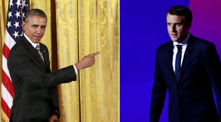 Στο πλευρό του Μακρόν και ο Ομπάμα – ΒΙΝΤΕΟ