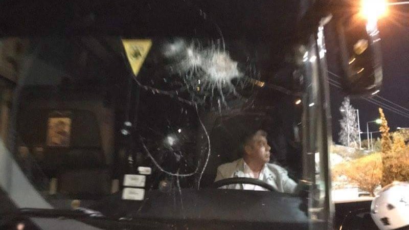 Φθορές στο πούλμαν της ΑΕΚ – ΦΩΤΟ