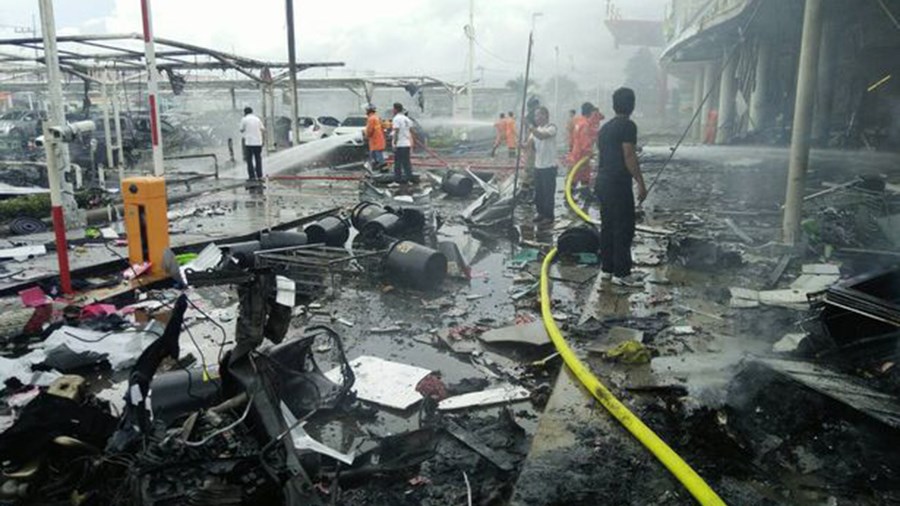 Διπλή έκρηξη έξω από εμπορικό κέντρο στην Ταϊλάνδη – ΦΩΤΟ