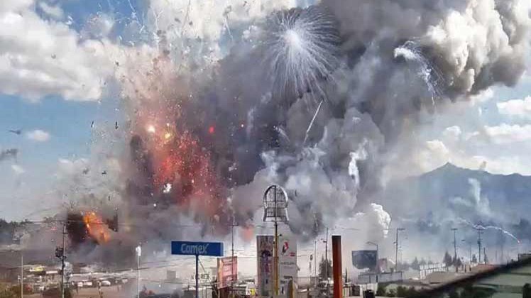 Μεξικό: Έκρηξη σε αποθήκη βεγγαλικών με 14 νεκρούς – ΦΩΤΟ