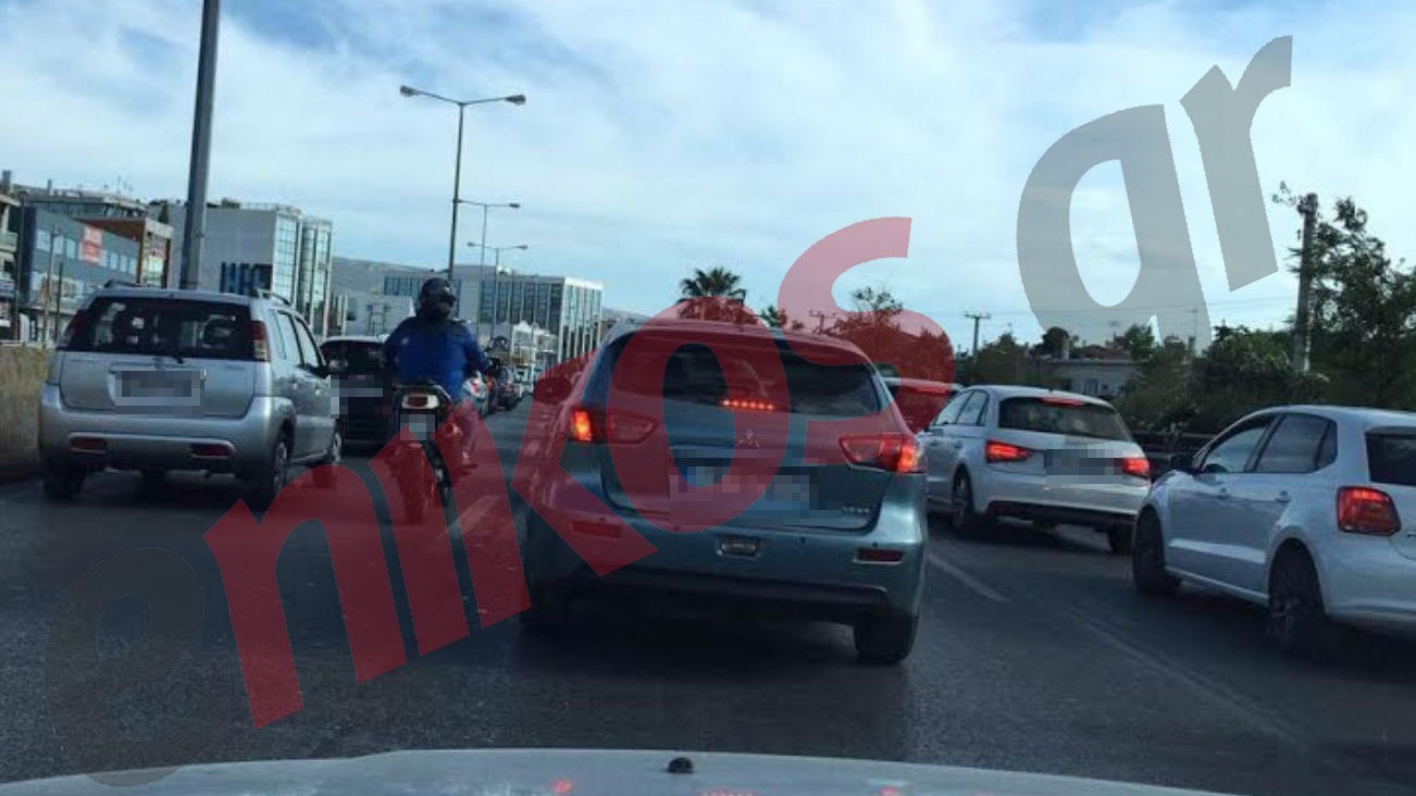 Κυκλοφοριακό κομφούζιο στην Κηφισίας – ΤΩΡΑ – ΦΩΤΟ