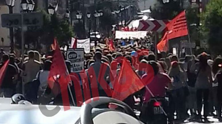 ΦΩΤΟ από την πορεία της ΠΟΕ – ΟΤΑ