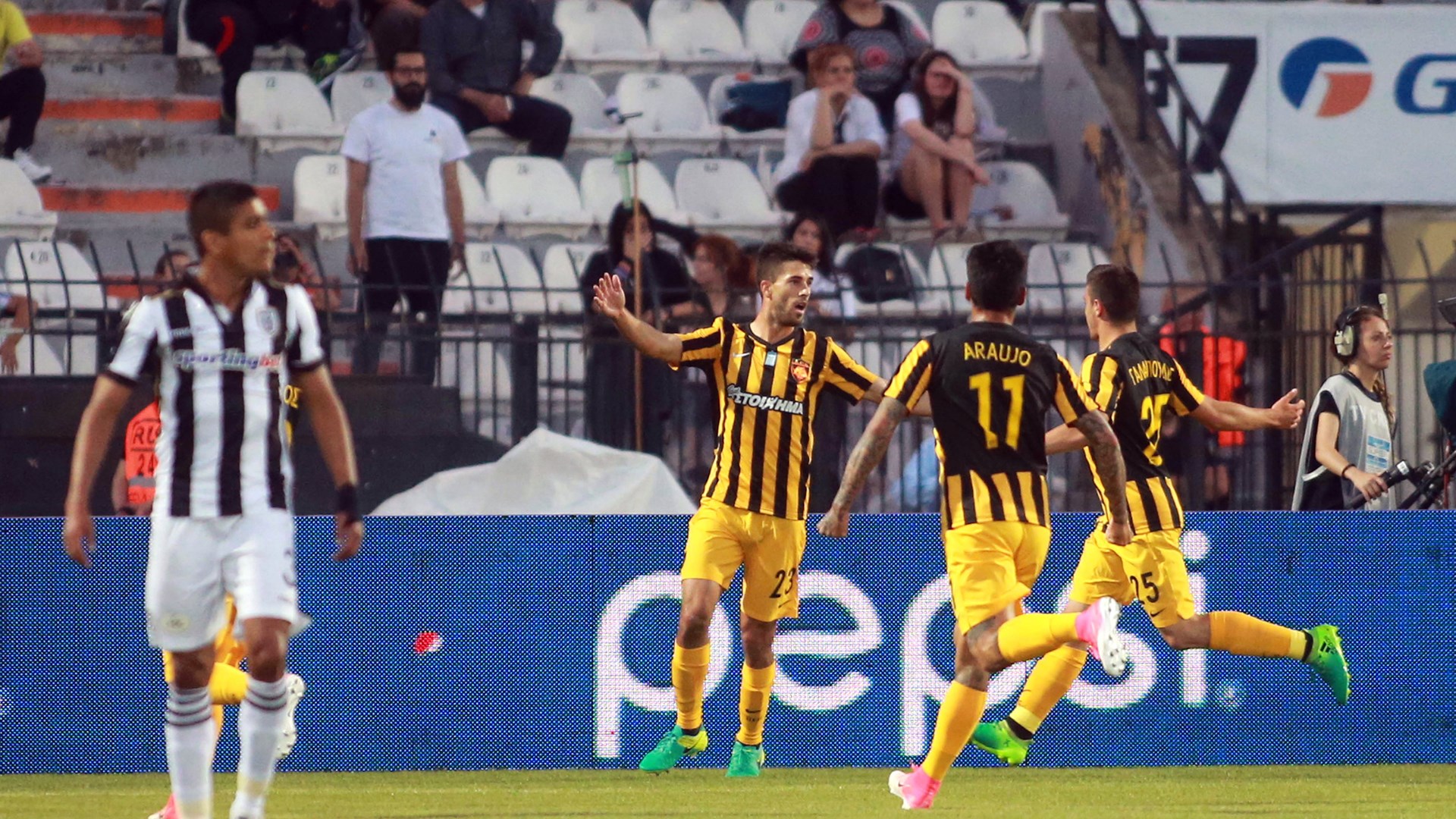 ΠΑΟΚ – ΑΕΚ 0-1 (ΤΕΛΙΚΟ)