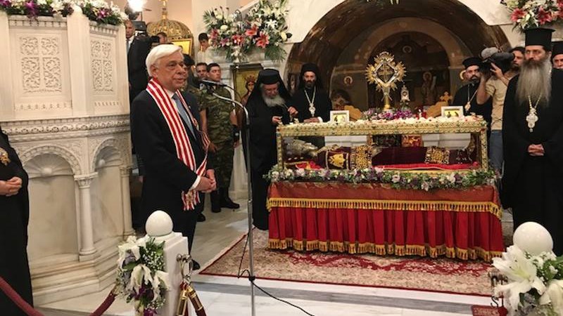 Παυλόπουλος: Να υπερασπιζόμαστε τις αρχές και τις αξίες της Χριστιανοσύνης