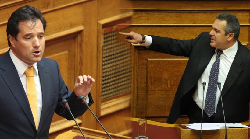 Κόντρα Καμμένου – Άδωνι στη Βουλή – ΒΙΝΤΕΟ