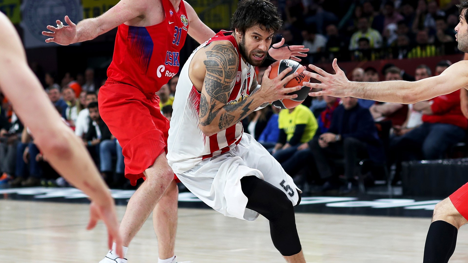 Στον τελικό του Φάιναλ Φορ ο Ολυμπιακός – Θριάμβευσε με 82-78 επί της ΤΣΣΚΑ