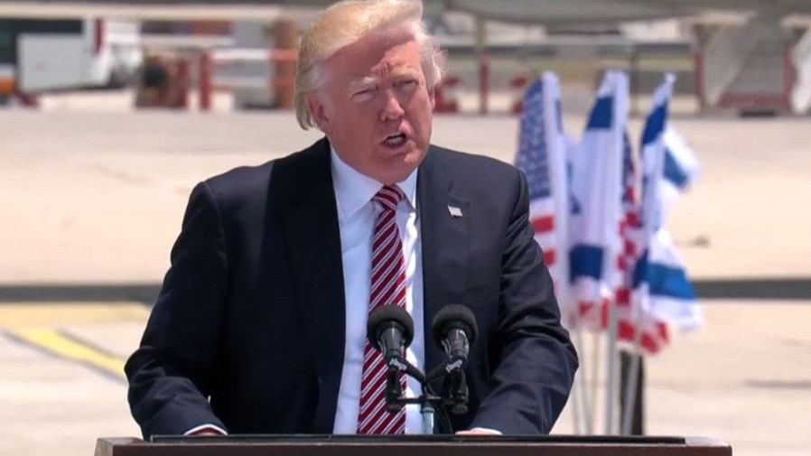 Στο Ισραήλ έφτασε ο Ντόναλντ Τραμπ – ΒΙΝΤΕΟ