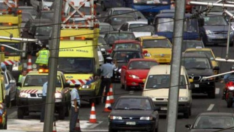 Μποτιλιάρισμα στην Αττική Οδό – ΤΩΡΑ