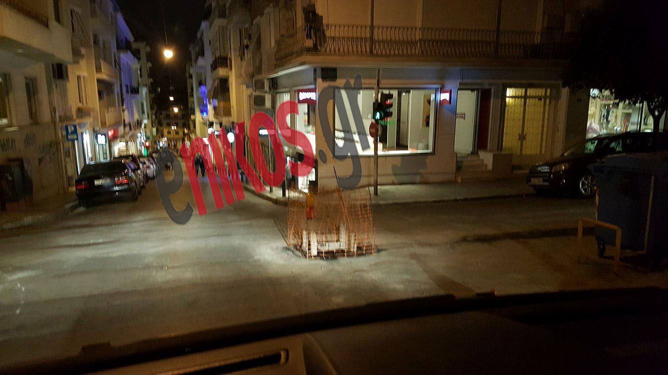Επικίνδυνη λακούβα σε κεντρικό δρόμο της Αθήνας – ΦΩΤΟ αναγνώστη
