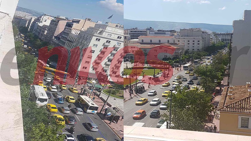 Η κίνηση στους δρόμους της Αθήνας από φωτογραφίες αναγνωστών