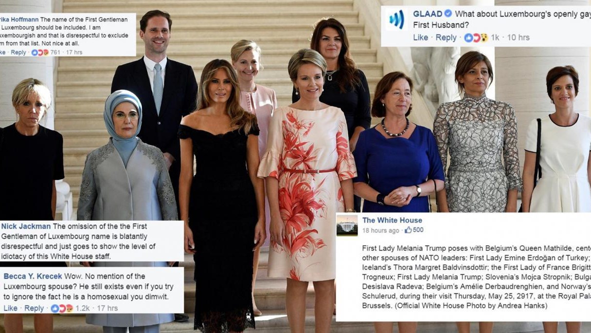 Σάλος από την γκάφα του Λευκού Οίκου στα social media