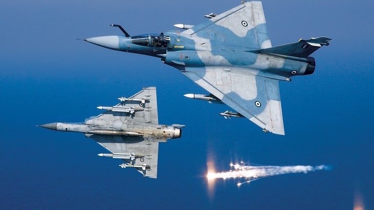 Tα σενάρια για την πτώση του Mirage 2000 στις Σποράδες