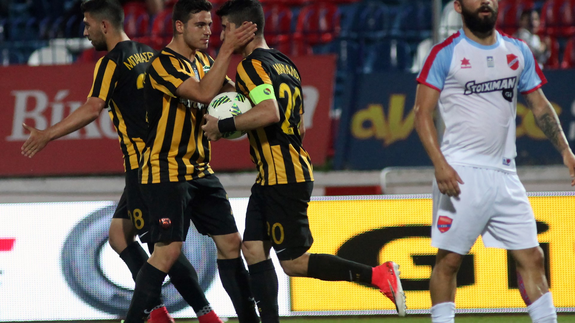 Πανιώνιος – ΑΕΚ 1-2 (ΤΕΛΙΚΟ)