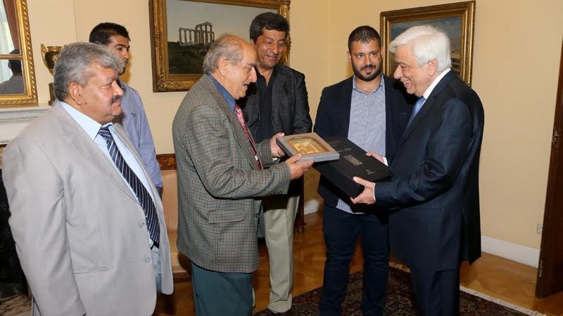 Συνάντηση του Παυλόπουλου με το Σωματείο Ρακοσυλλεκτών Αθηνών