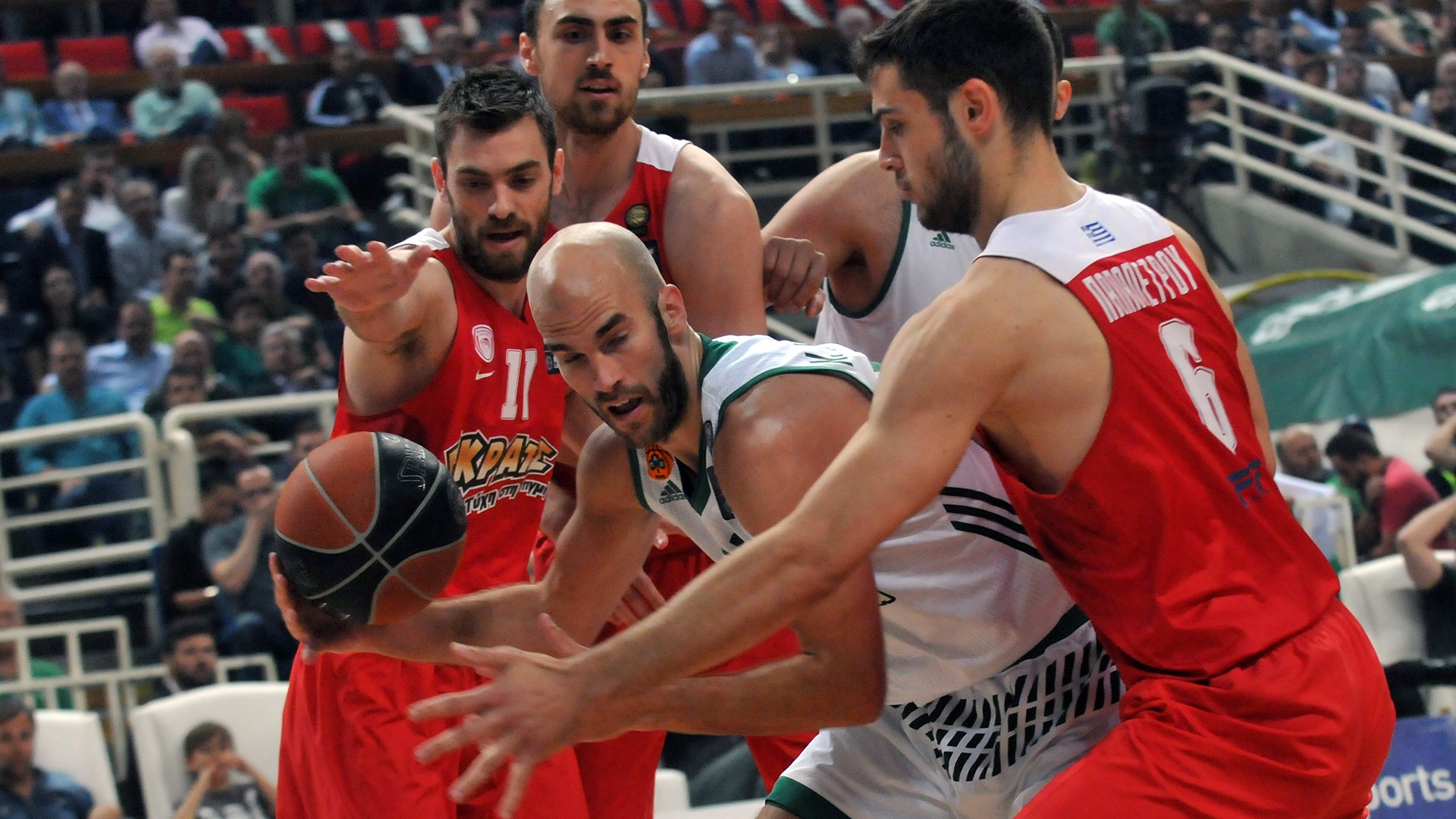 Παναθηναϊκός – Ολυμπιακός 41-39 (ΗΜ.)