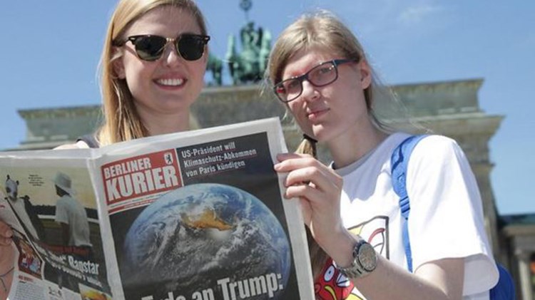 Γερμανική εφημερίδα σε Τραμπ: F*** you – ΦΩΤΟ