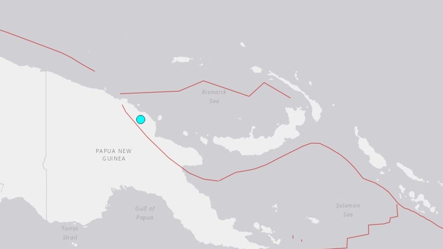 Ισχυρός σεισμός 6,2 Ρίχτερ στην Παπούα Νέα Γουινέα