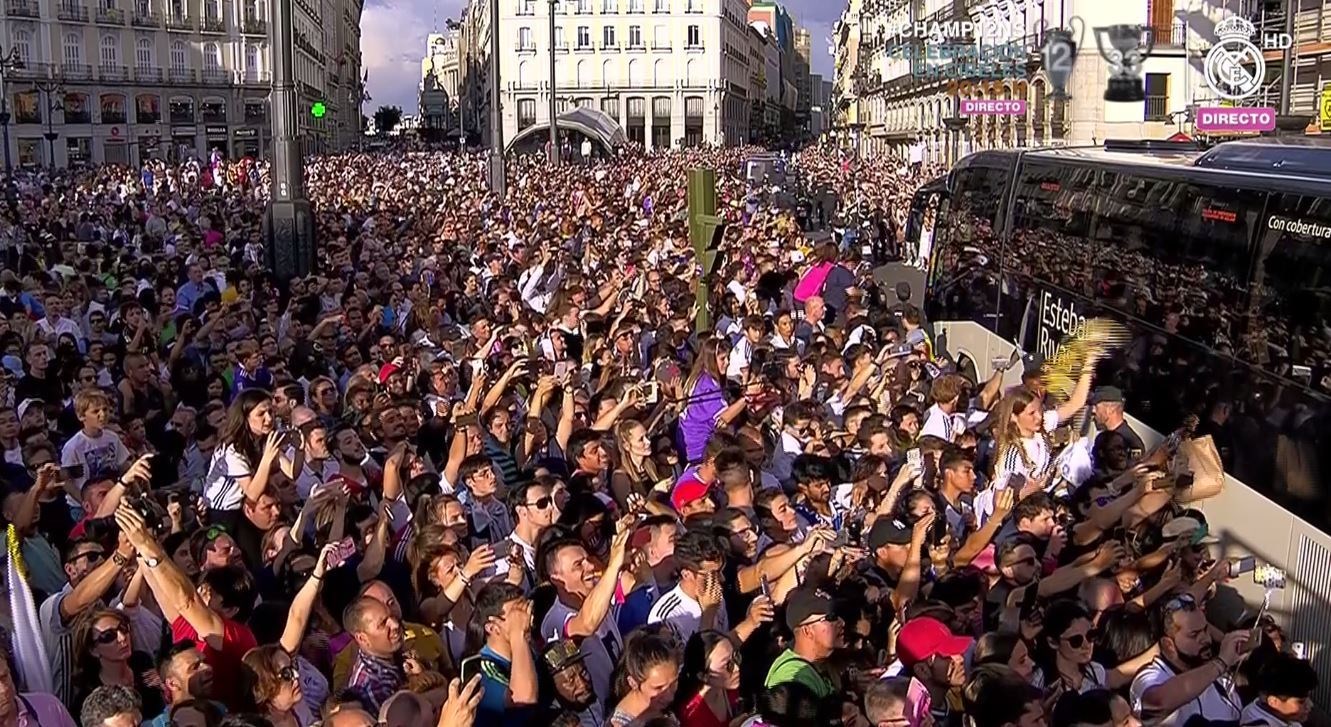Χαμός στην υποδοχή της  Ρεάλ στη Μαδρίτη – ΦΩΤΟ